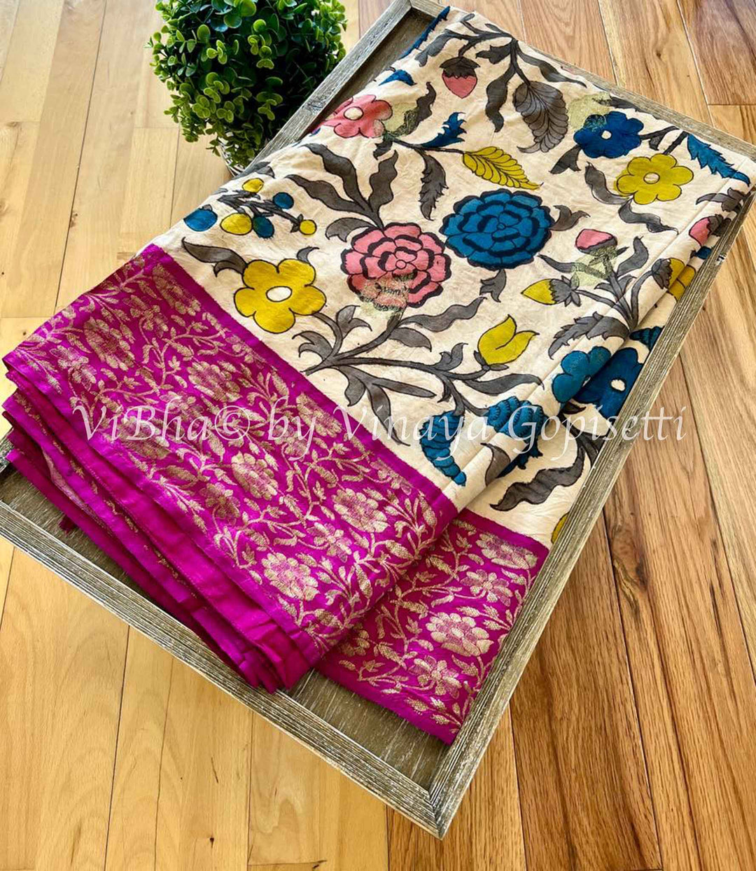 Pen Kalamkari Sarees