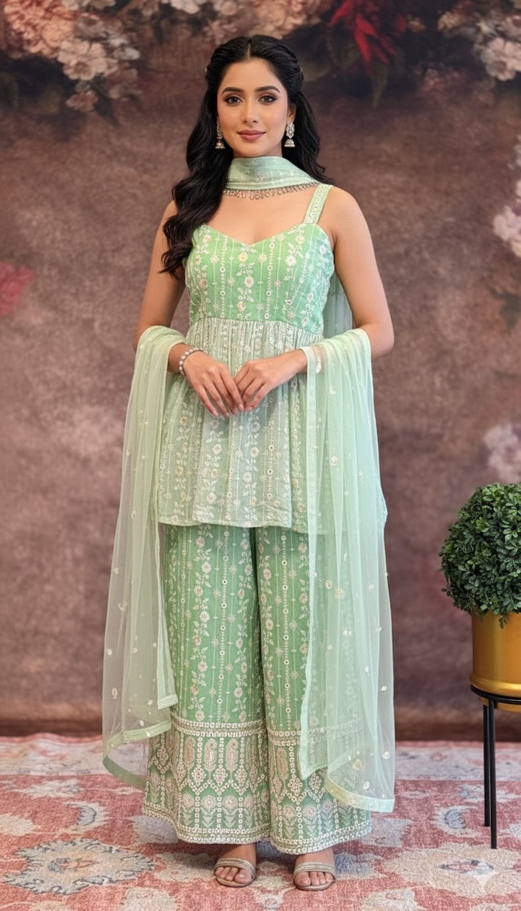 mehndi outfits for brides
