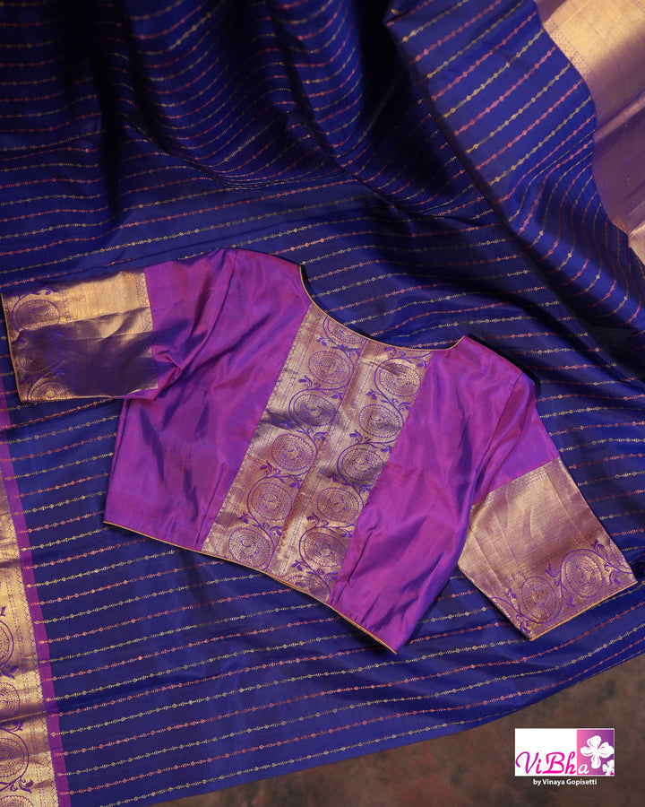 Dark Blue &amp; Purple