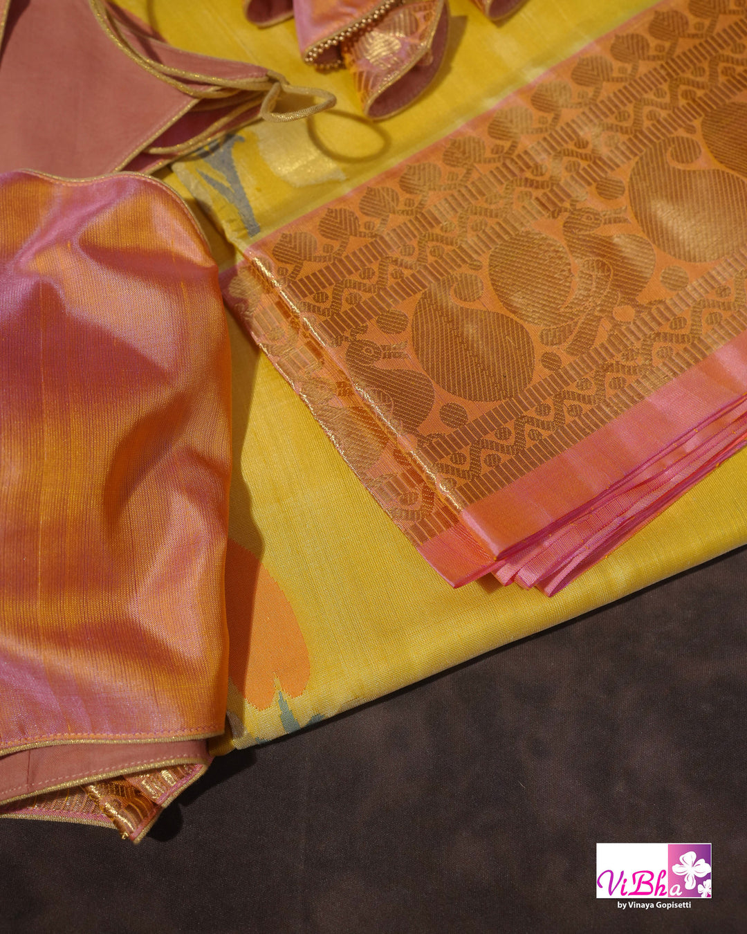 Pastel Yellow  and Peach