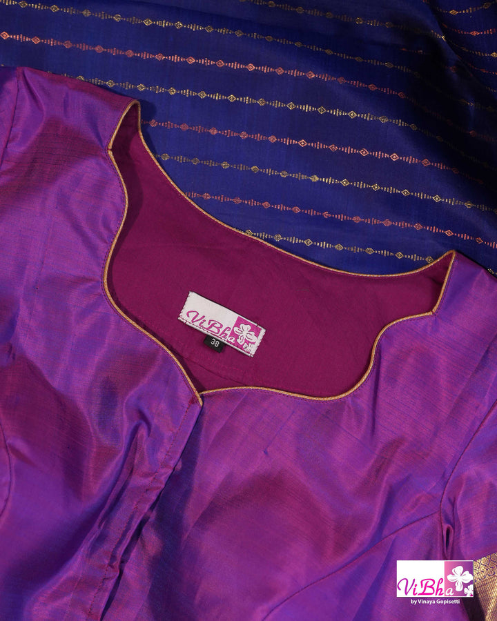 Dark Blue &amp; Purple