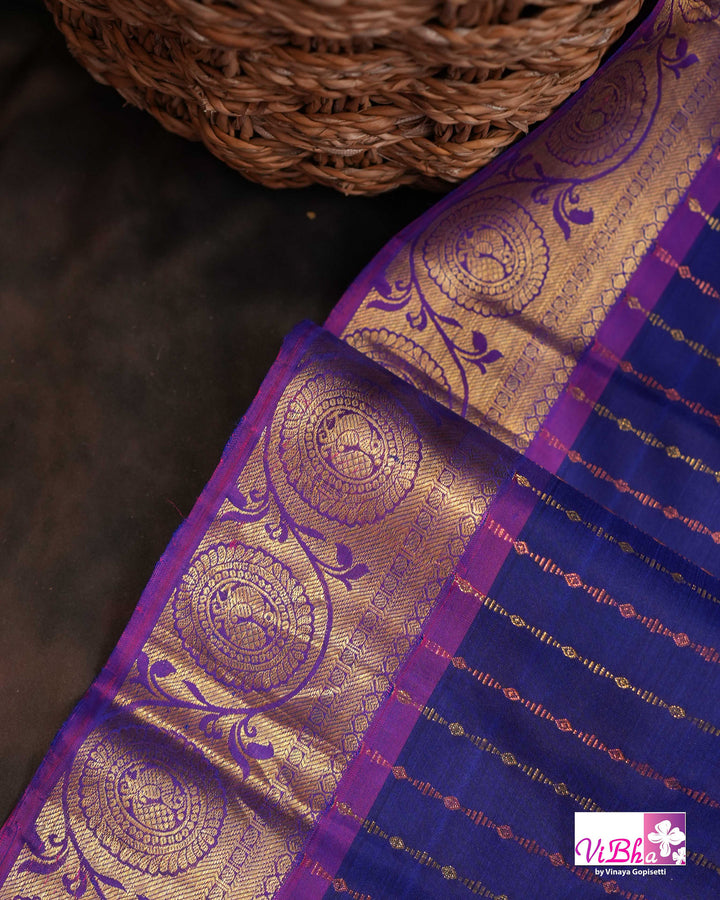 Dark Blue &amp; Purple