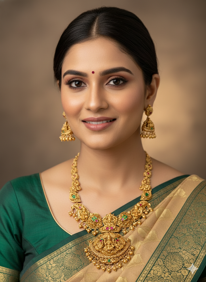 Mid Length Temple Jewelry Set