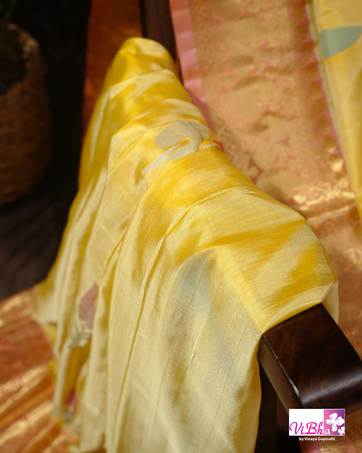 Pastel Yellow  and Peach