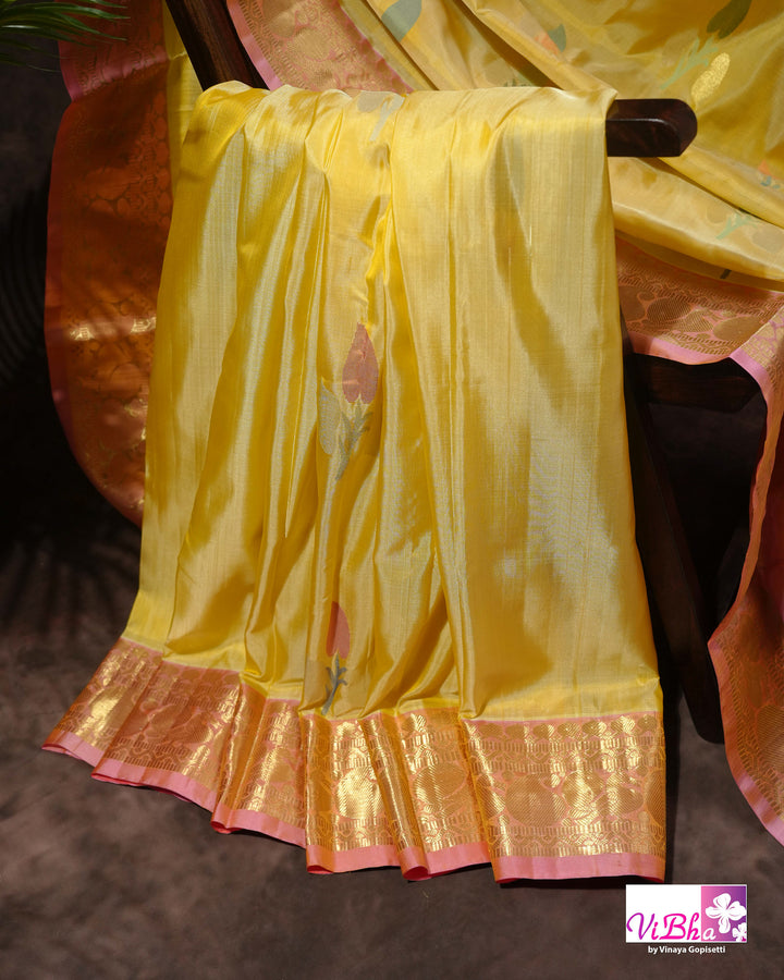 Pastel Yellow  and Peach