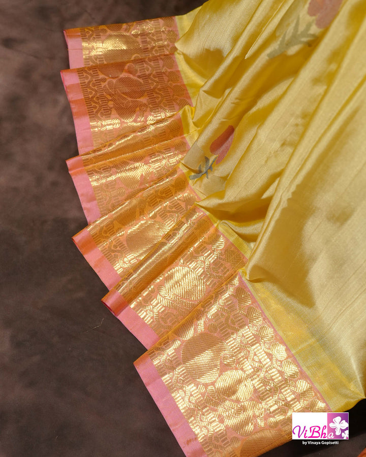 Pastel Yellow  and Peach