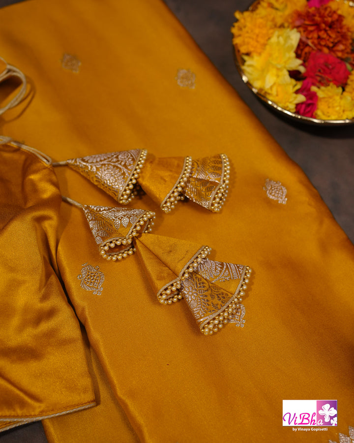Musturd Yellow Katan silk