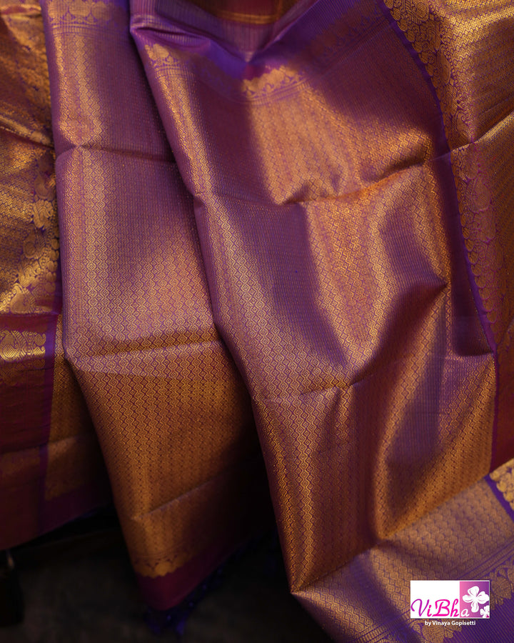 Brown and pruple