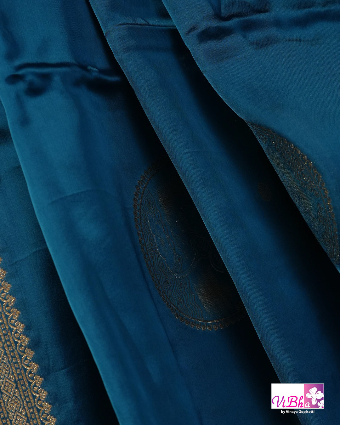 Peacock Mashru Silk