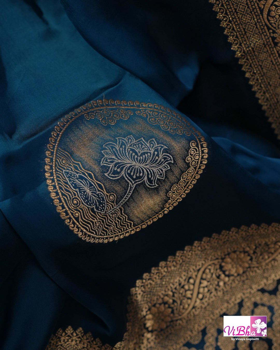 Peacock Mashru Silk