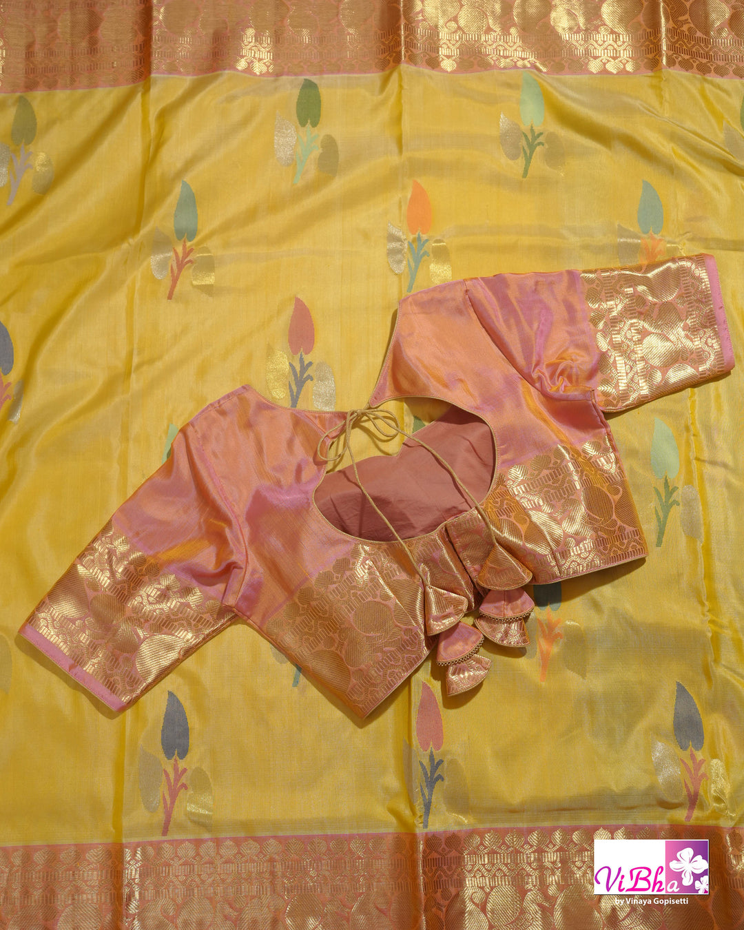 Pastel Yellow  and Peach