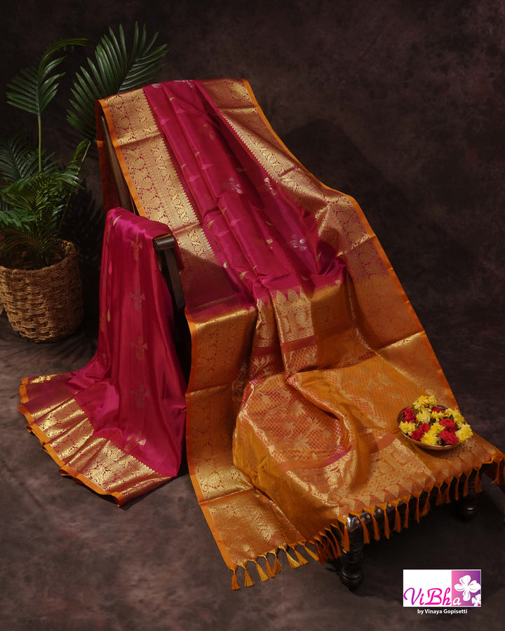 Maroon and Mustard Gold