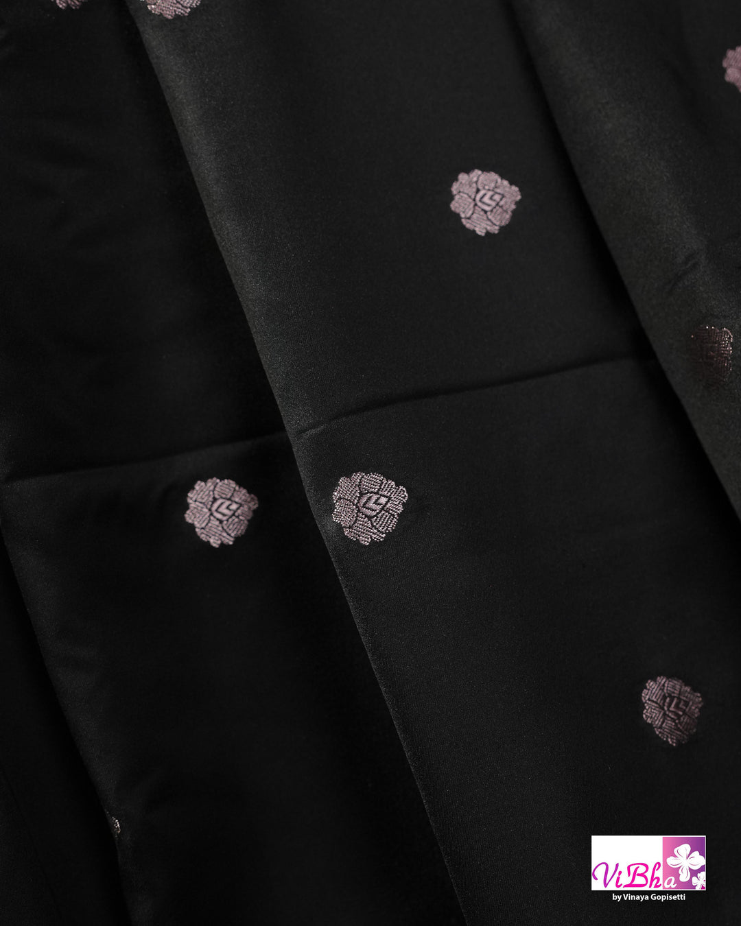 Black Katan silk