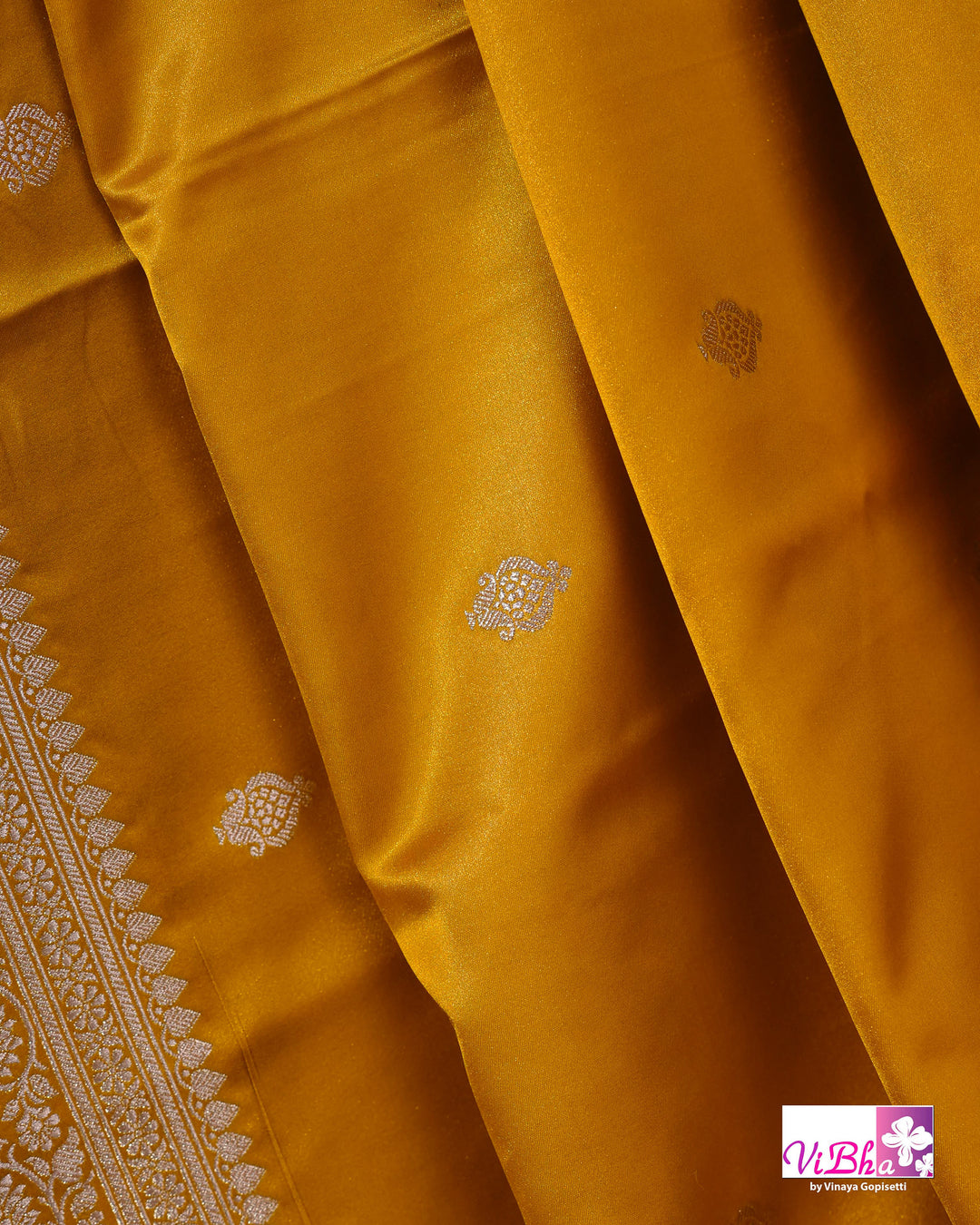 Musturd Yellow Katan silk