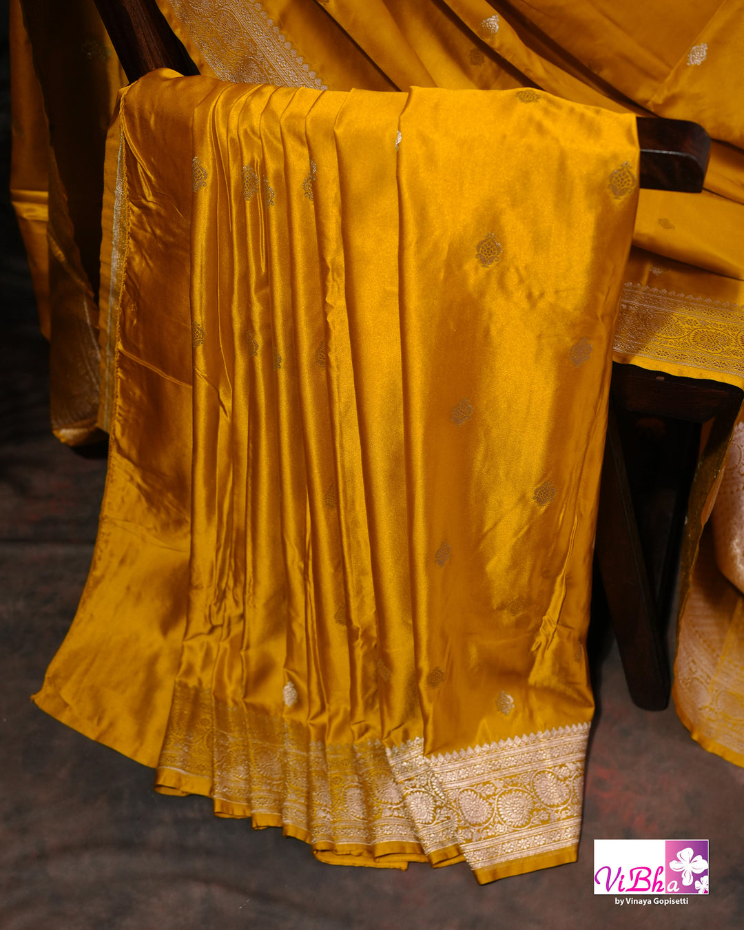 Musturd Yellow Katan silk