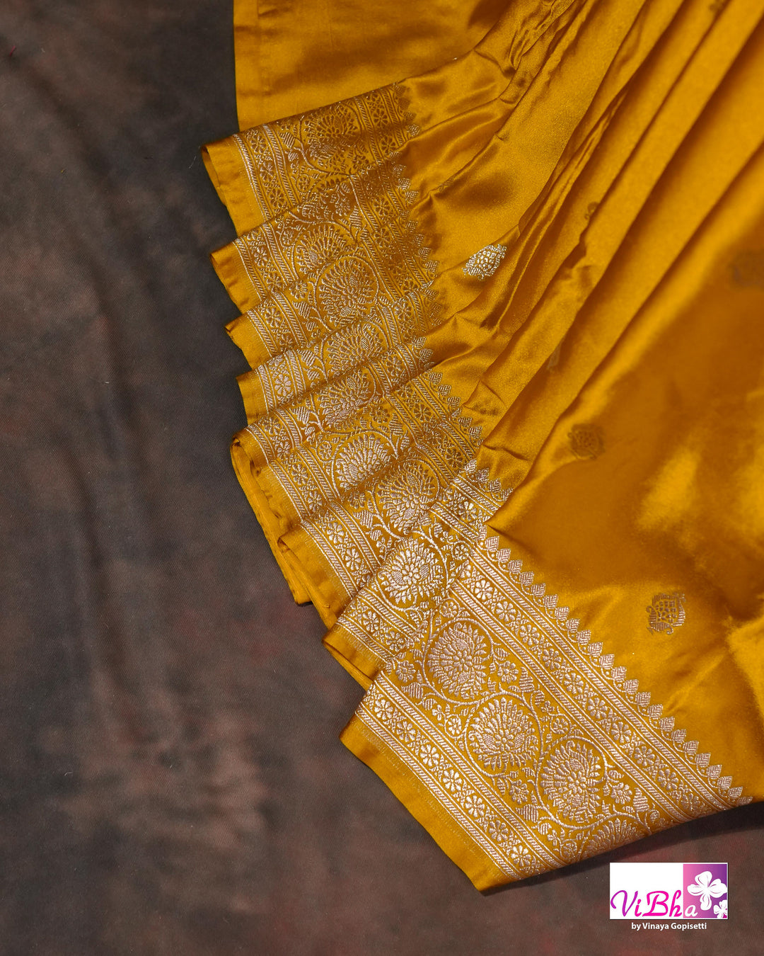 Musturd Yellow Katan silk