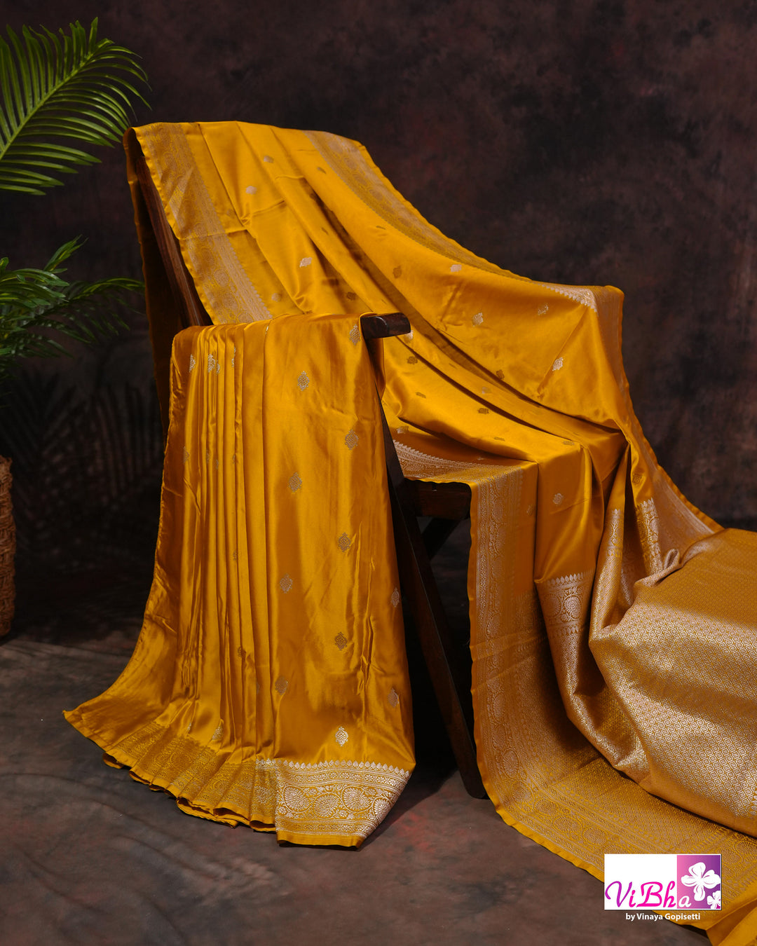Musturd Yellow Katan silk