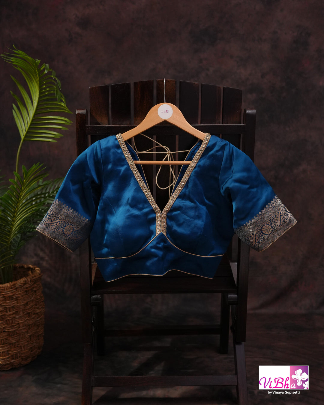 Peacock Mashru Silk