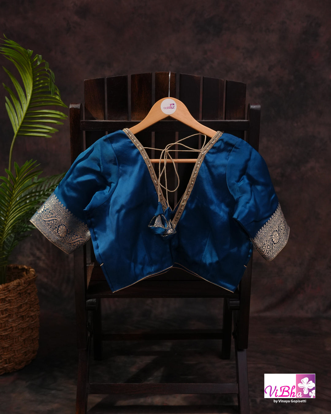 Peacock Mashru Silk