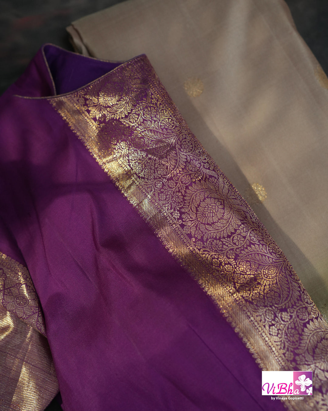 Pastel Butta ( Beige and purple )