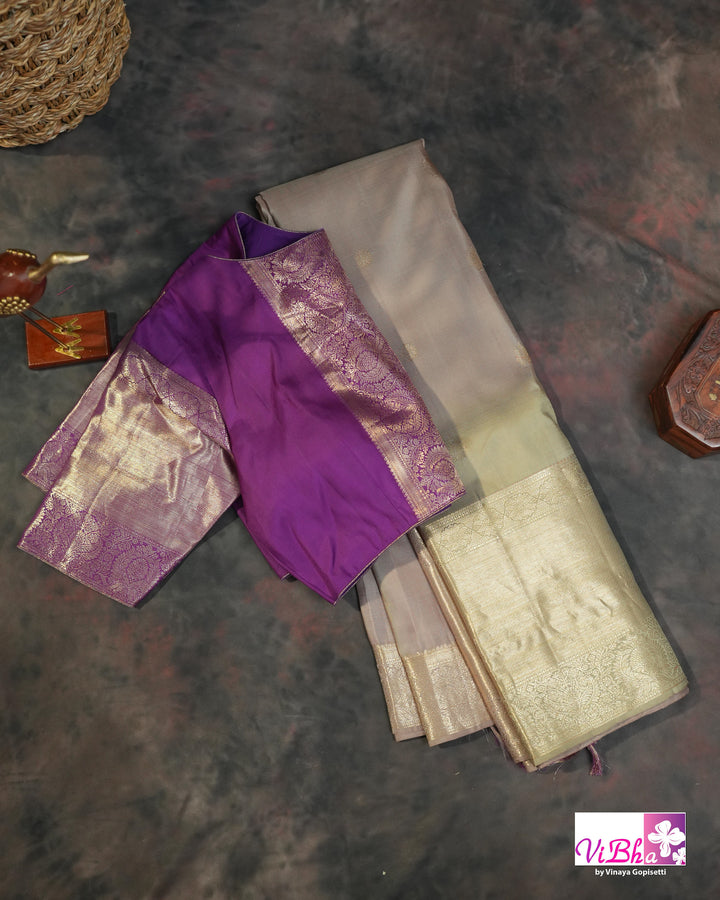 Pastel Butta ( Beige and purple )
