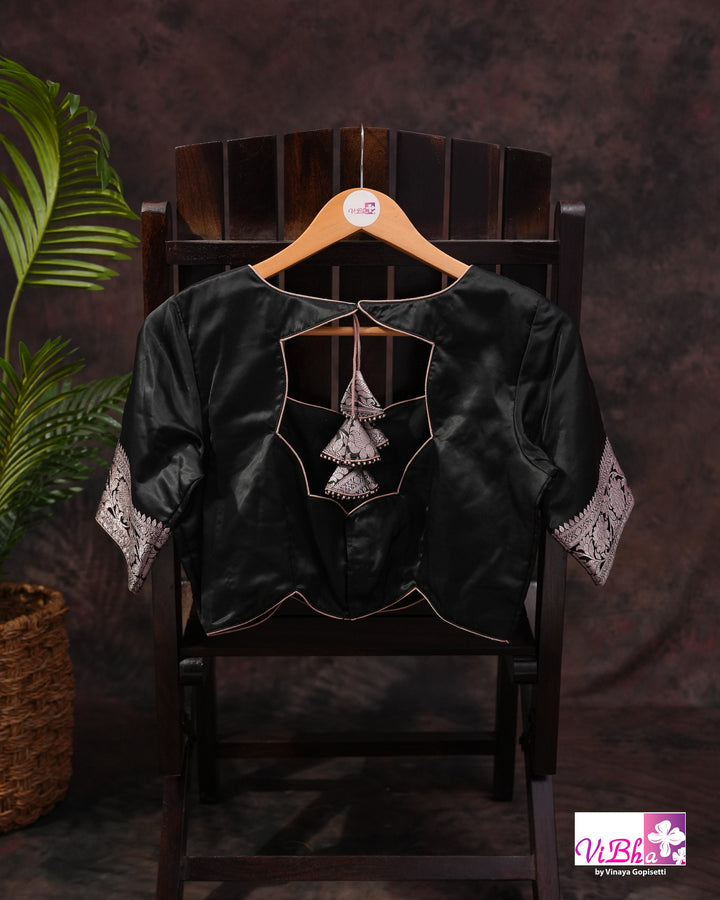 Black Katan silk