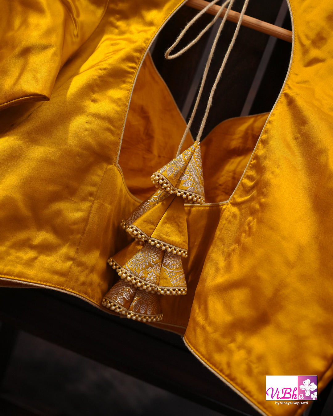 Musturd Yellow Katan silk