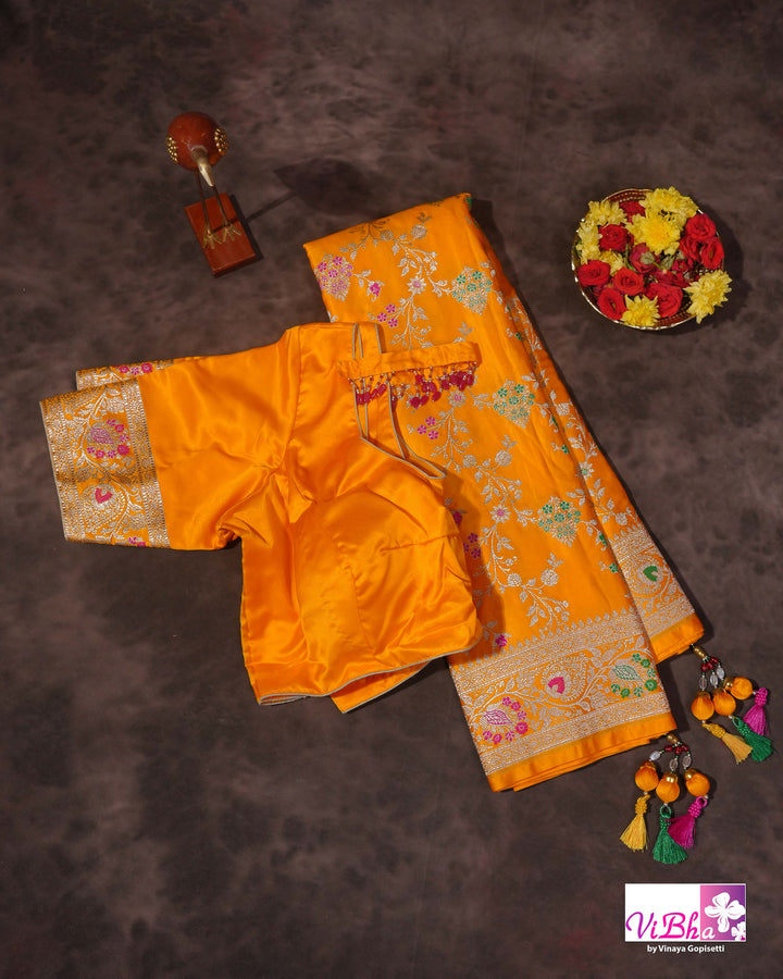 Yellow Meenakari