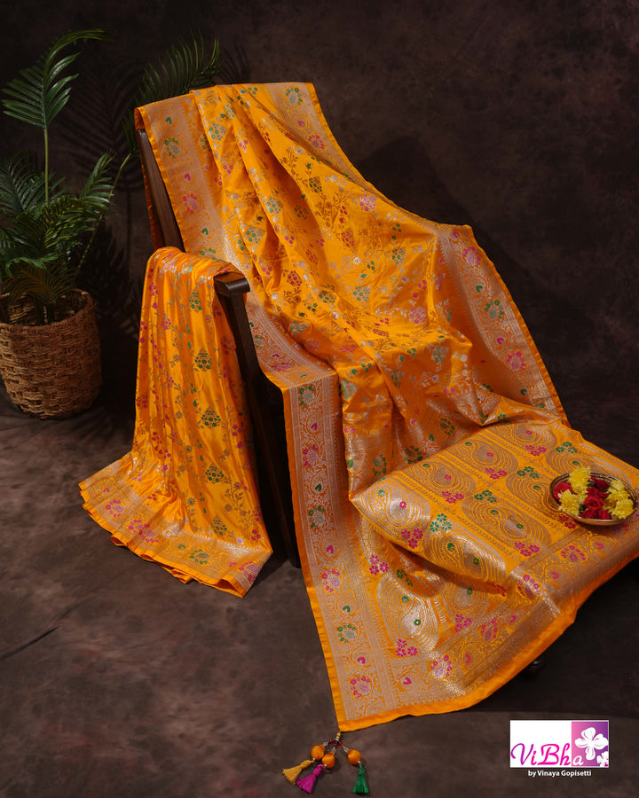 Yellow Meenakari