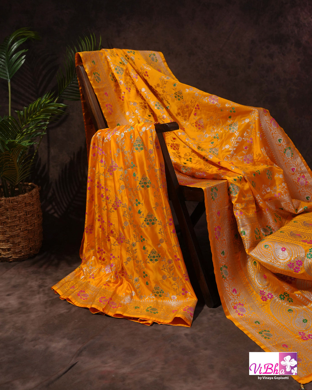 Yellow Meenakari