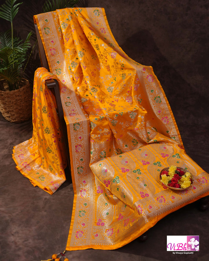 Yellow Meenakari