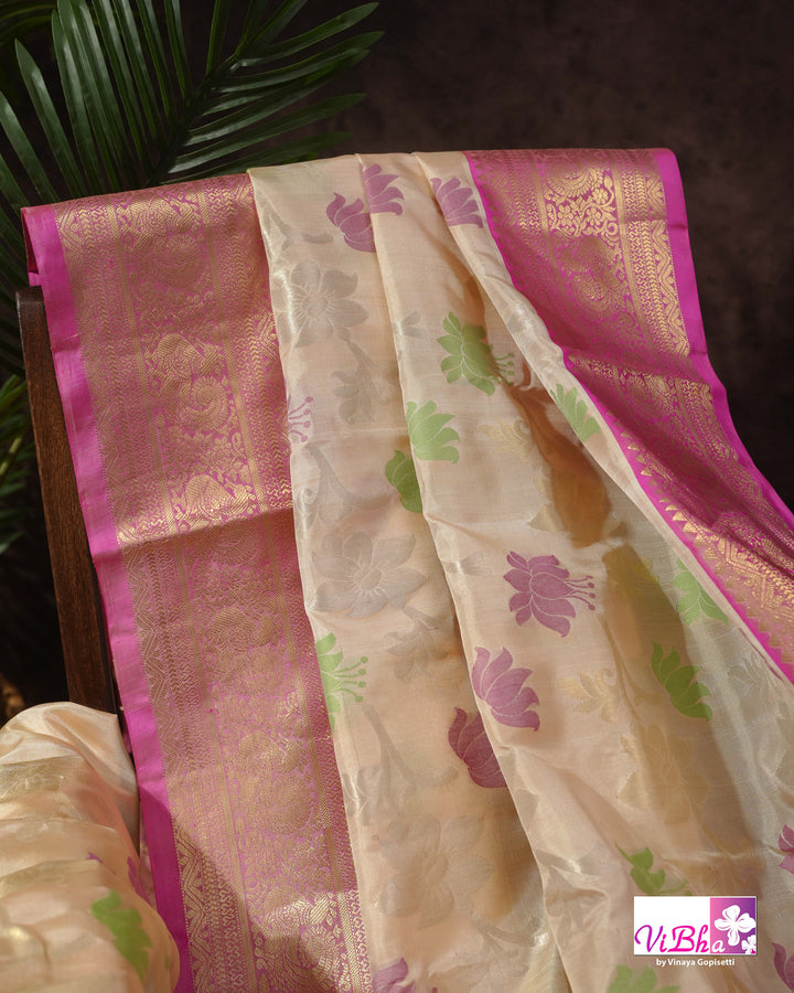 Ivory and Pastel Pink