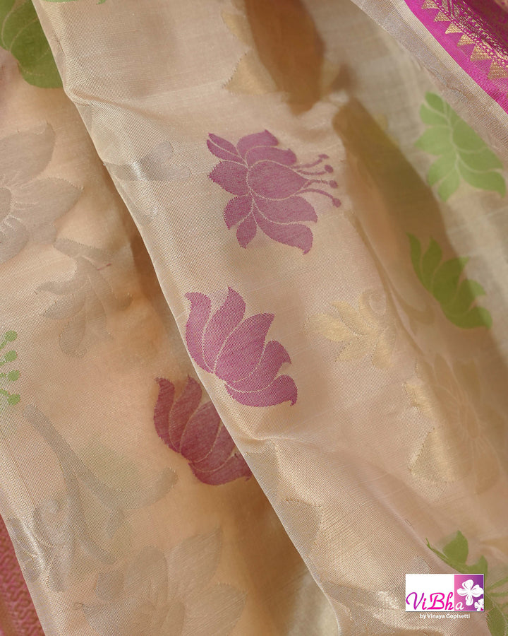 Ivory and Pastel Pink