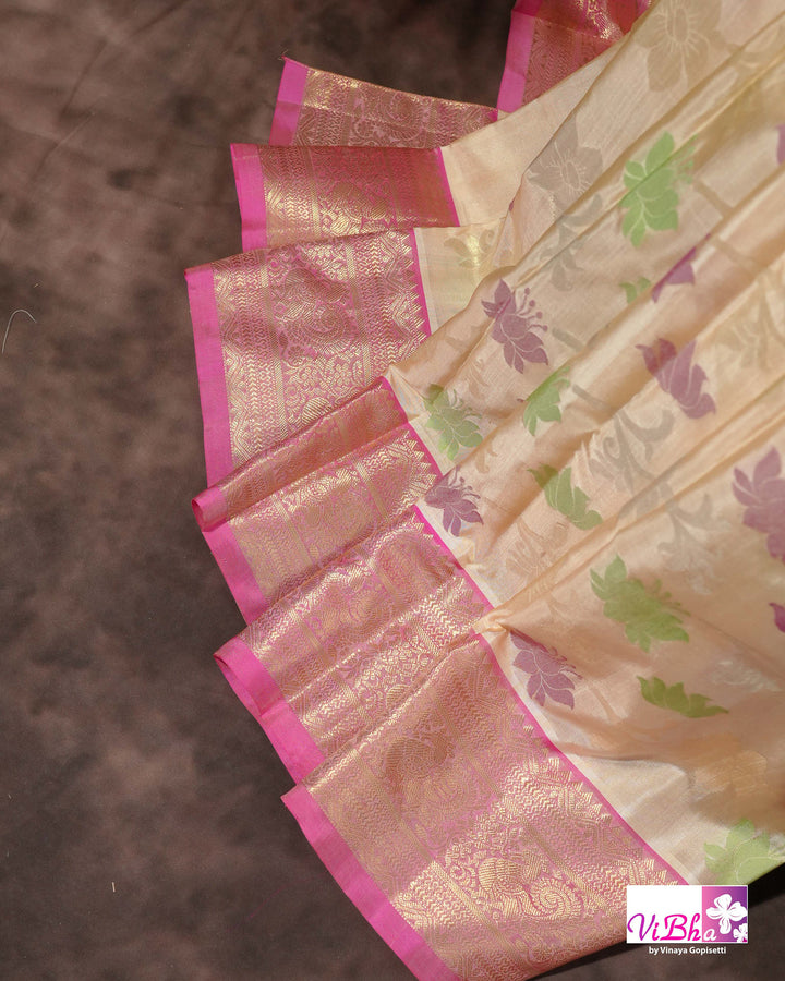 Ivory and Pastel Pink