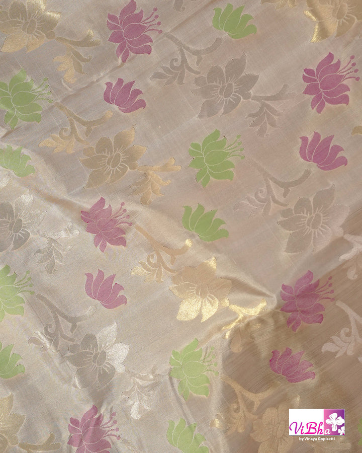 Ivory and Pastel Pink