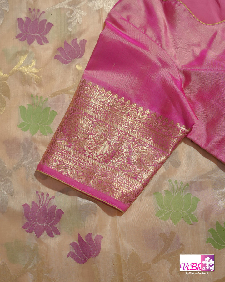 Ivory and Pastel Pink