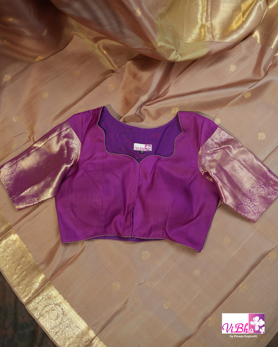 Pastel Butta ( Beige and purple )