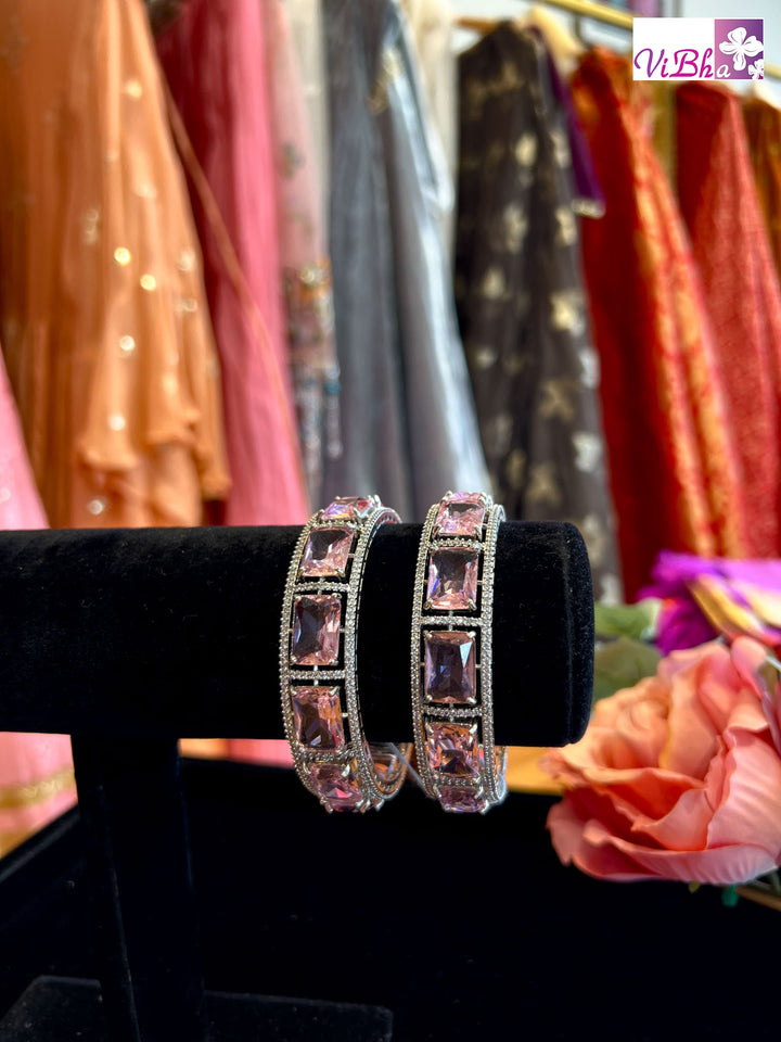 AD Pastel Pink Bangles