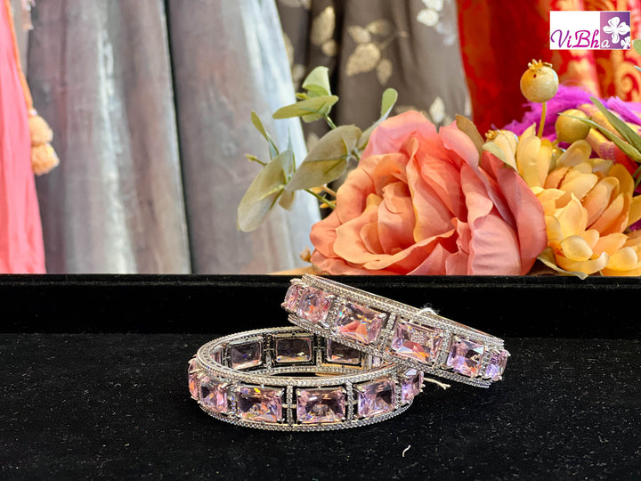 AD Pastel Pink Bangles