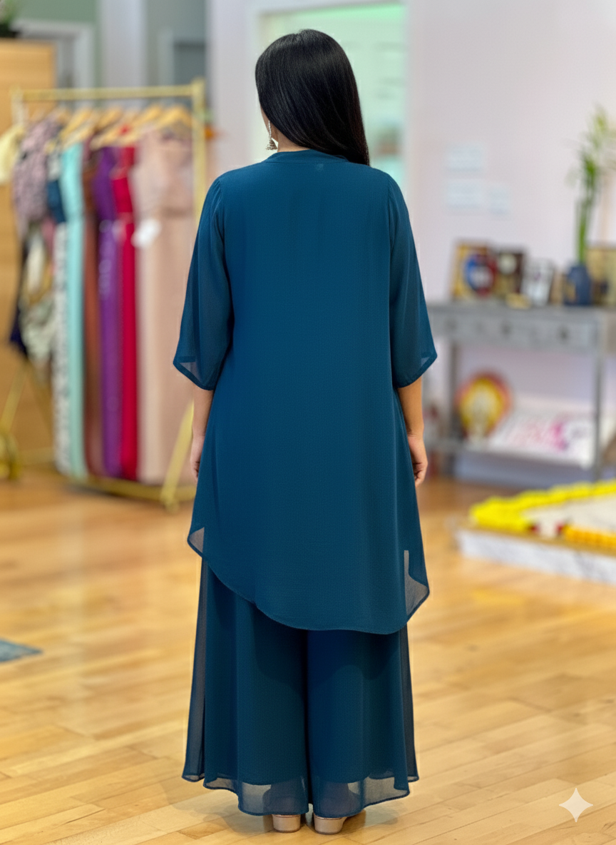 Teal Blue Co-Ord Set