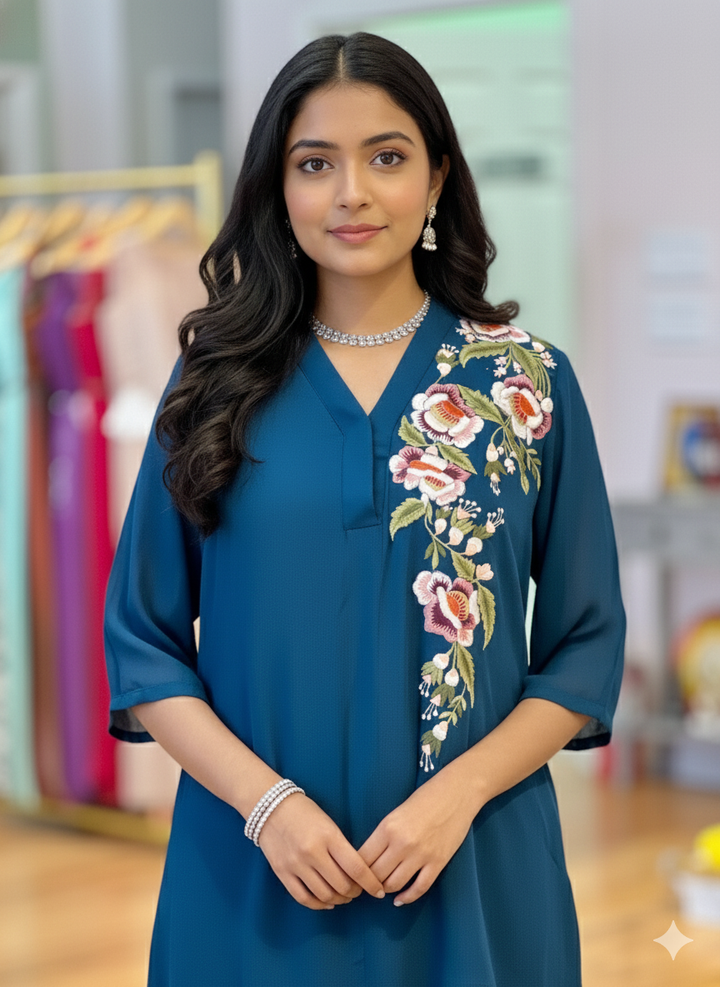 Teal Blue Co-Ord Set